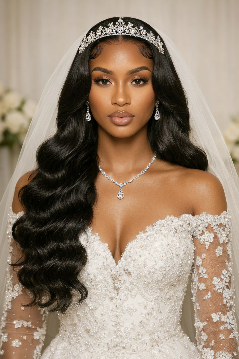 13x4 Body Wave Lace Front Wig with Invisible Knots in Natural Black by ARAY Hair