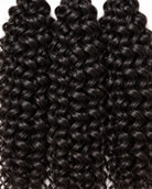 Lifestyle view of model wearing jerry curly human hair wig with soft texture and natural finish