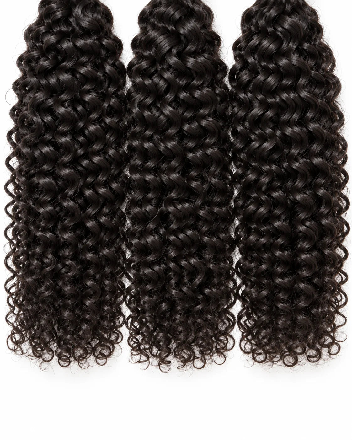 Detail view of lace front and natural hairline with soft texture and natural finish