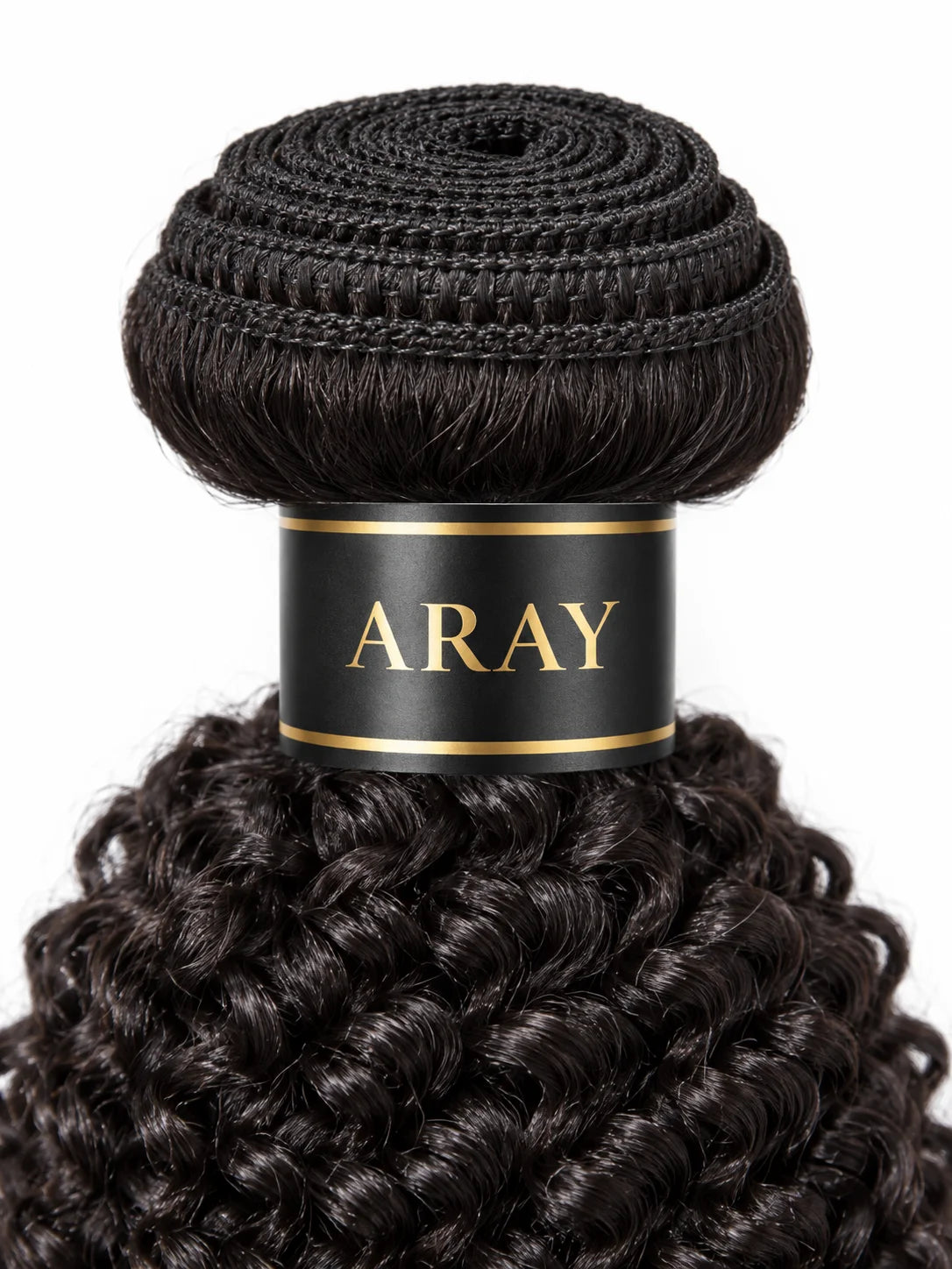 Lifestyle view of model wearing kinky curly human hair wig with soft texture and natural finish