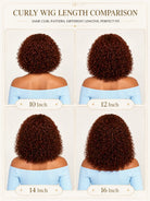 Detail view of lace front and natural hairline with soft texture and natural finish