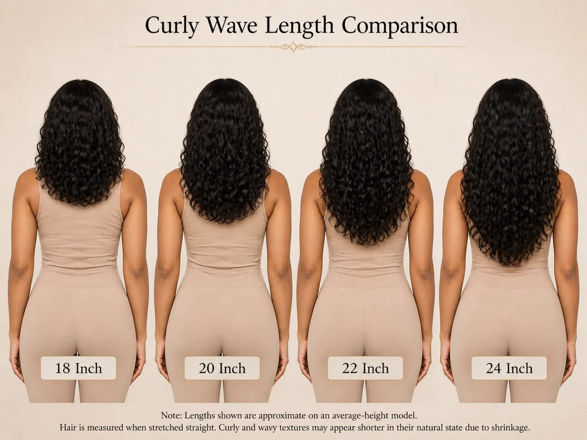 Detail view of glueless wig cap and lace construction with soft texture and natural finish