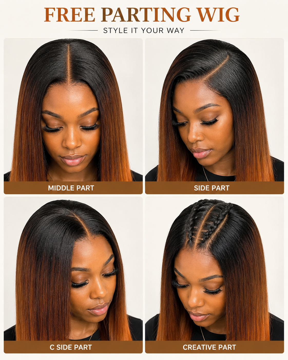 Close-up view of black body wave human hair wig texture and lace detail