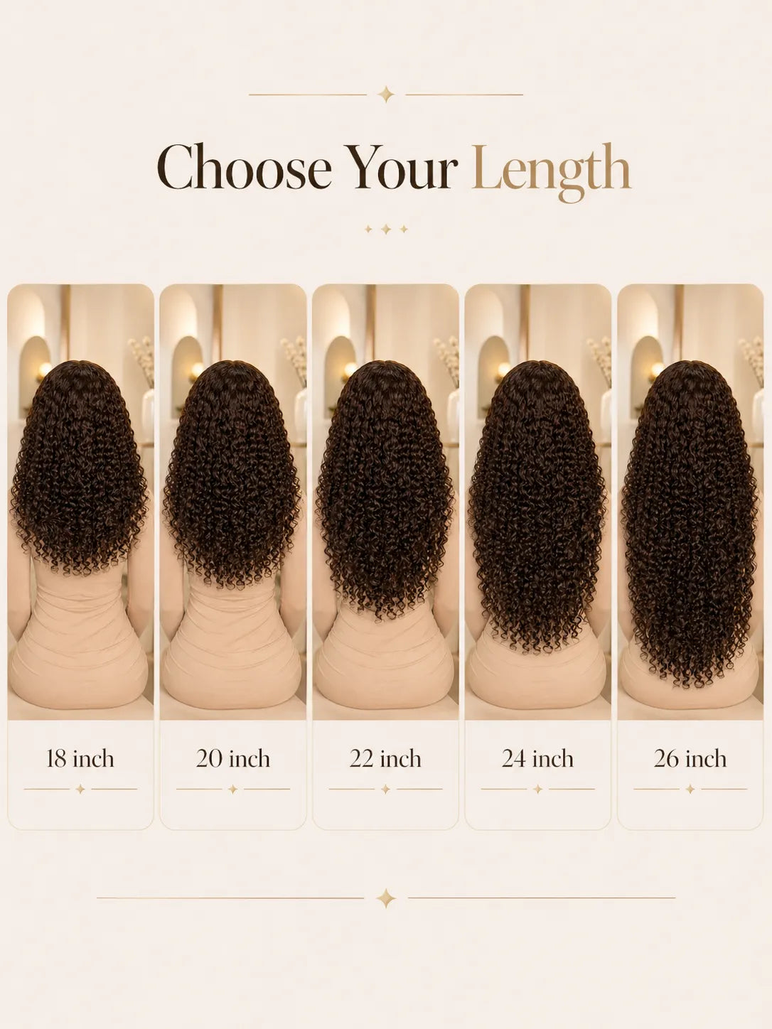 Close-up view of curly hair texture with soft natural finish with soft texture and natural finish